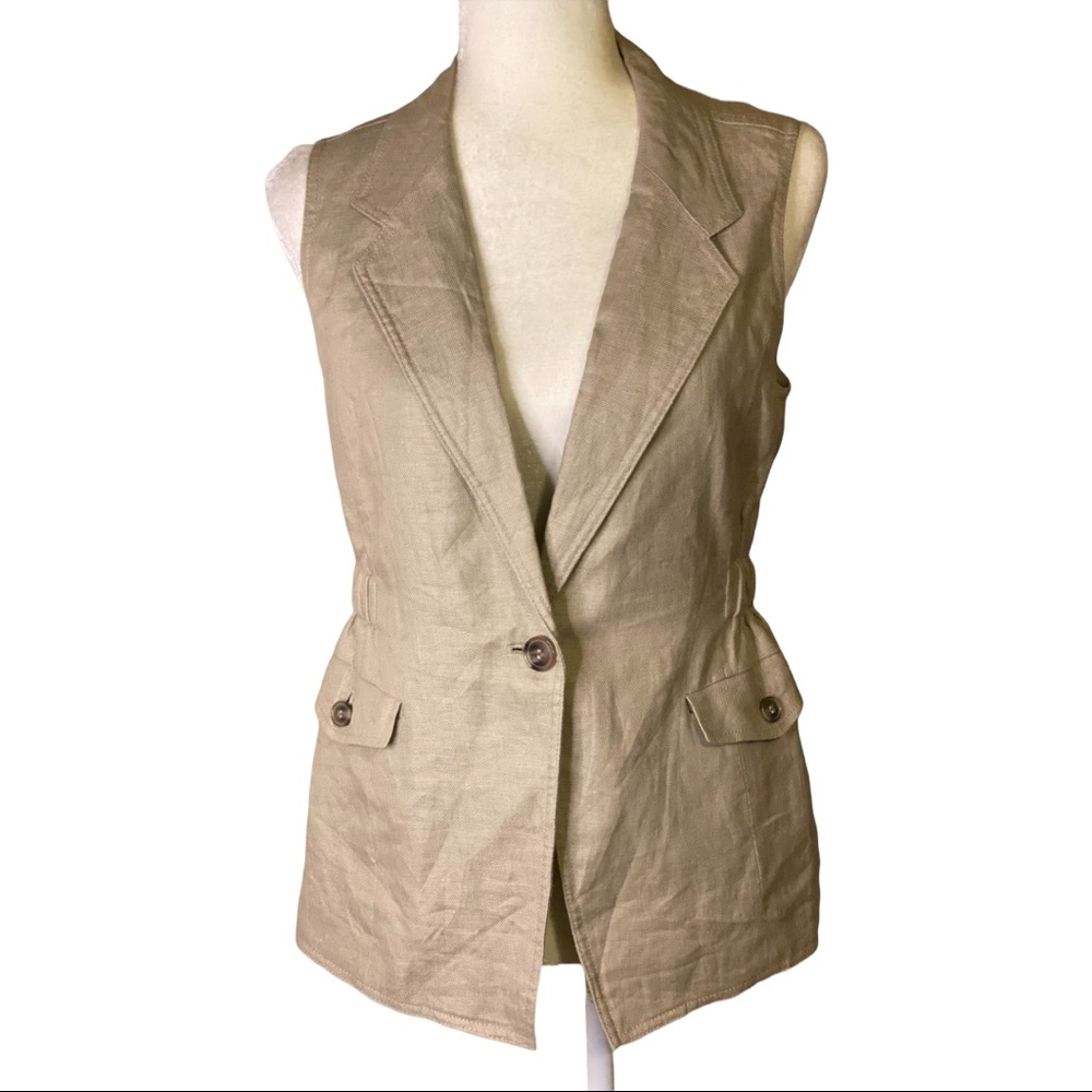 Linen Vest